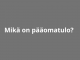 Mikä on pääomatulo
